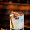A Fall Cocktail With Cinnamon Stick And Star Spice